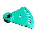 What are the tribological properties of standard casting parts?