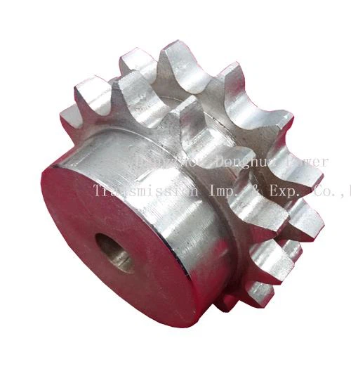 Stainless Steel Double Sprocket With One Hub
